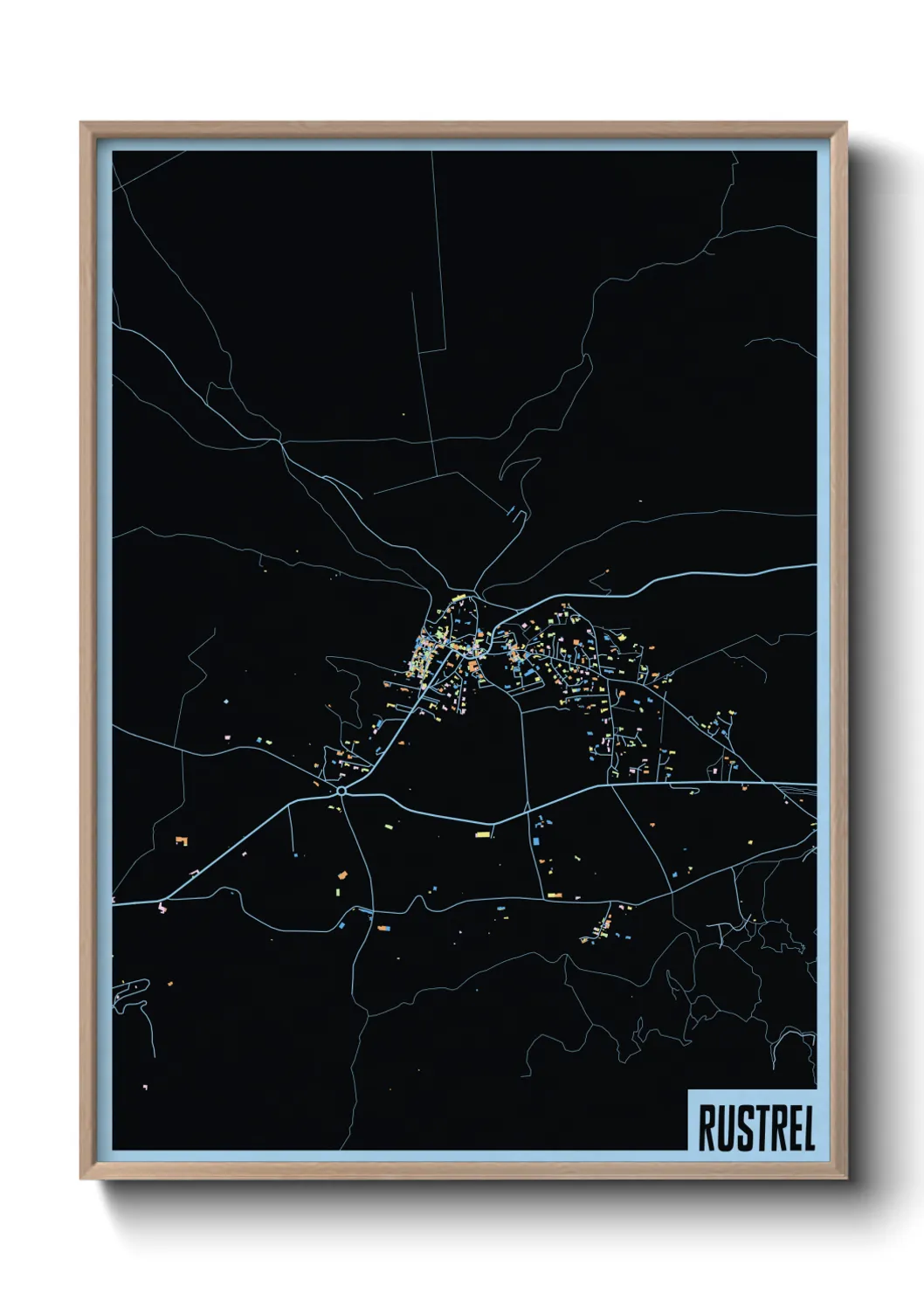 Un poster carteRustrel