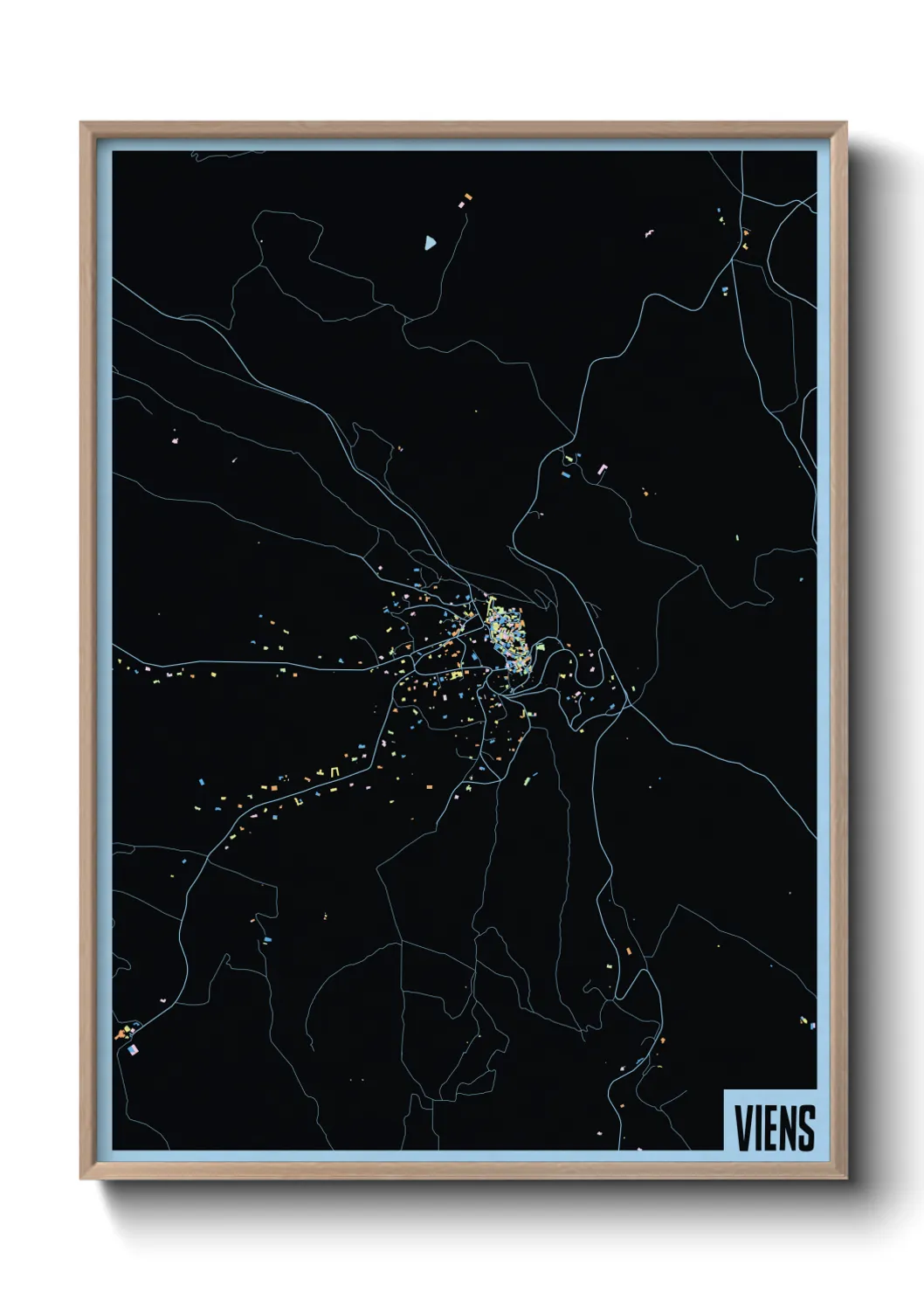 Un poster carteViens