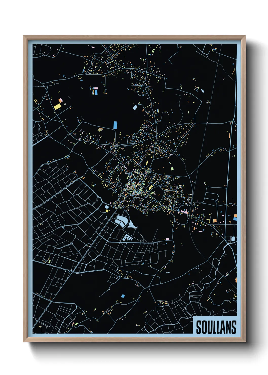 Un poster carteSoullans