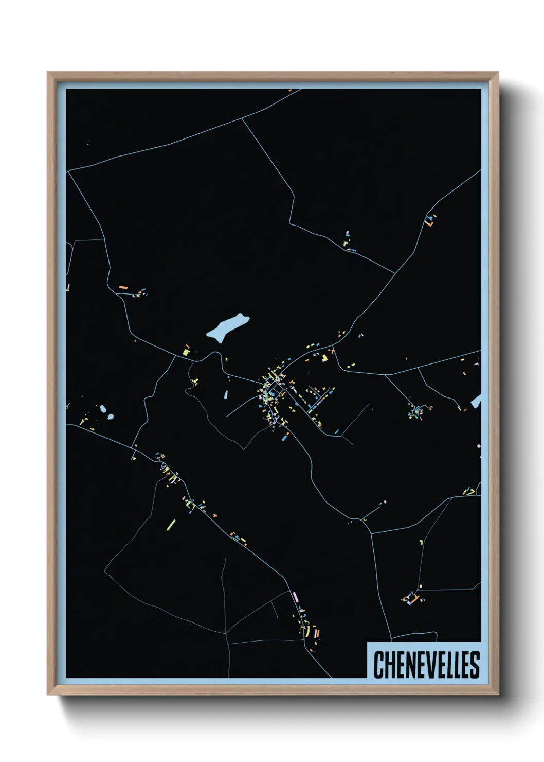 Un poster carteChenevelles