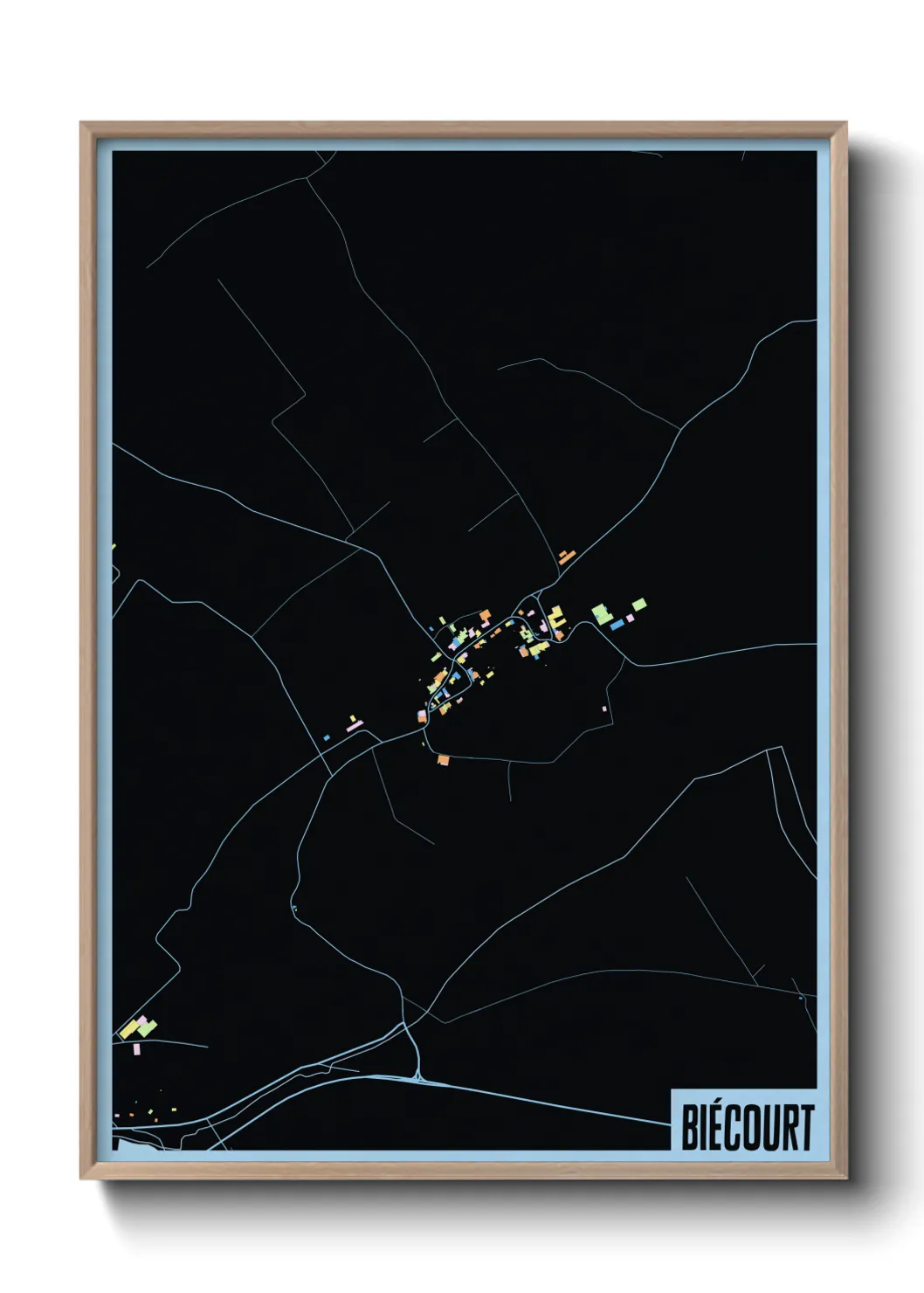 Un poster carteBiécourt