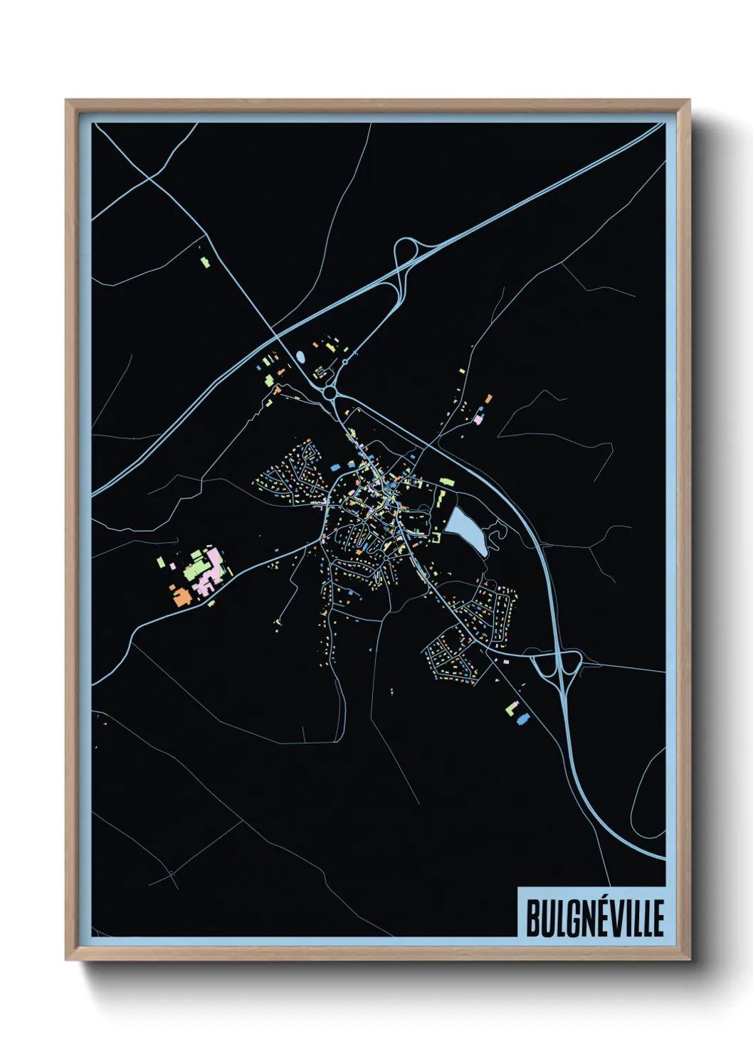 Un poster carteBulgnéville