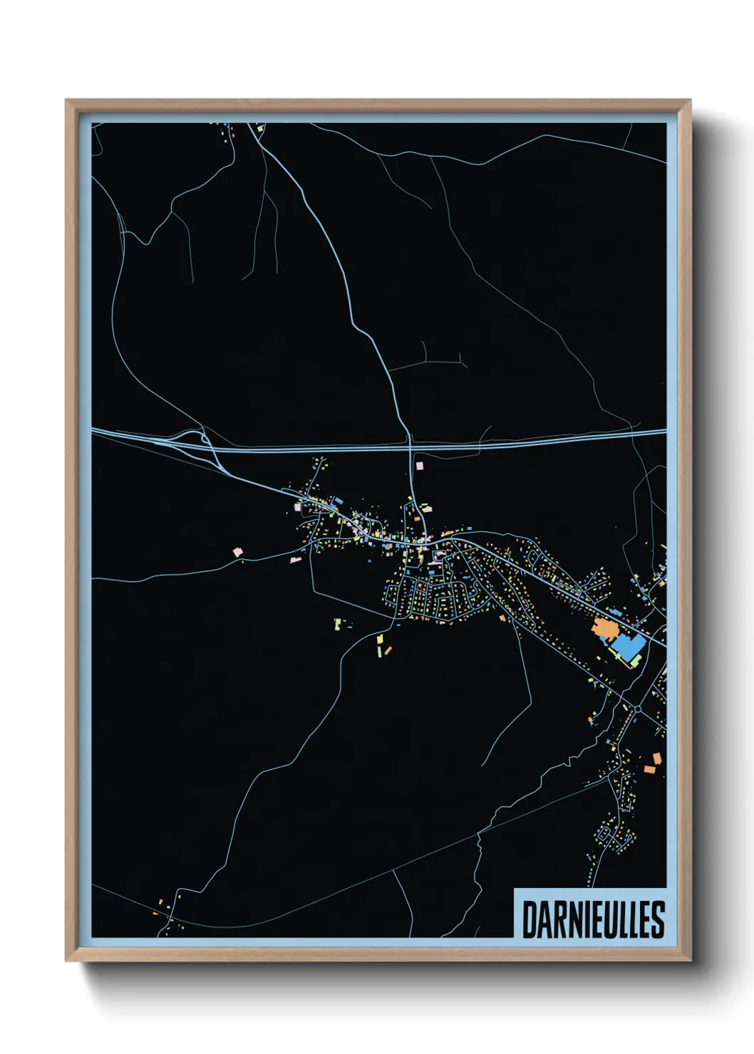 Un poster carteDarnieulles