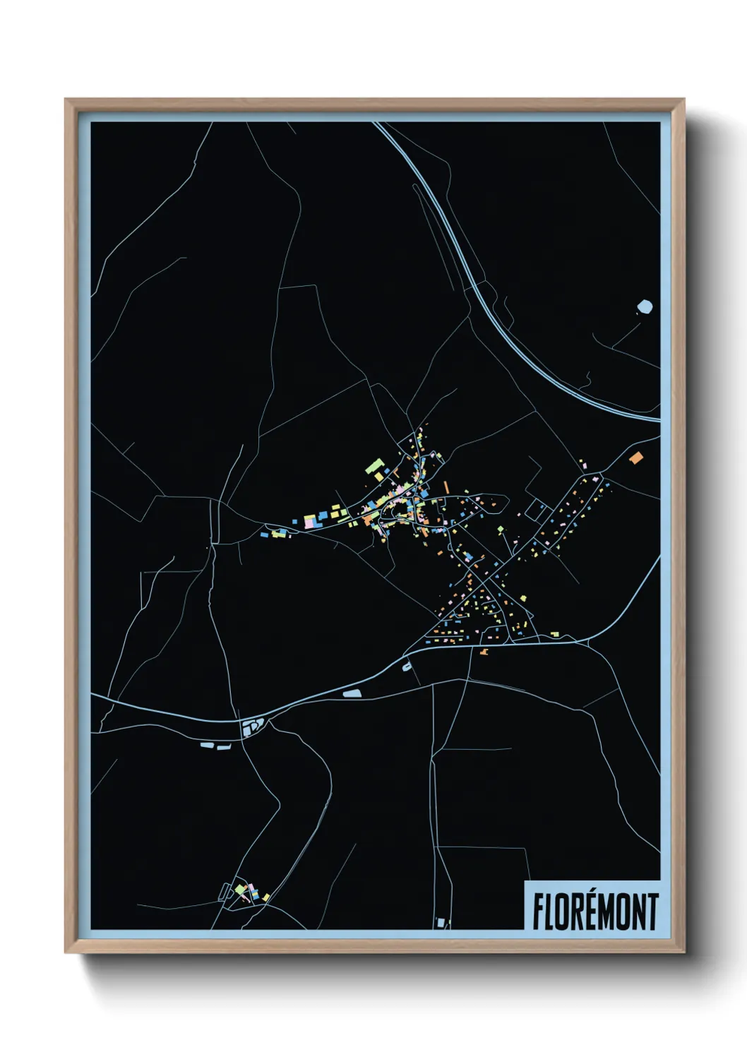 Un poster carteFlorémont