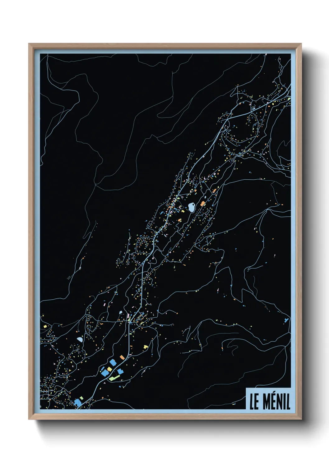 Un poster carteLe Ménil