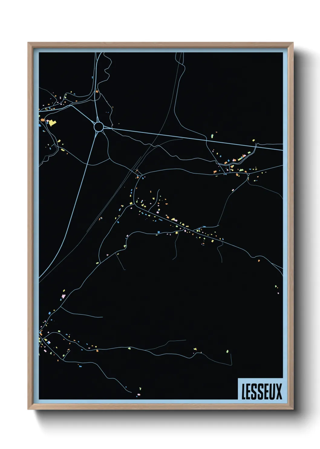 Un poster carteLesseux