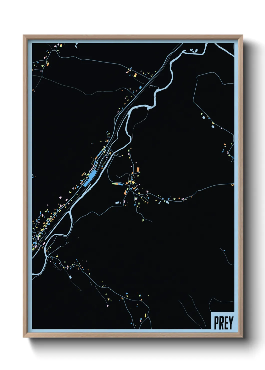 Une affiche de carte sur Prey