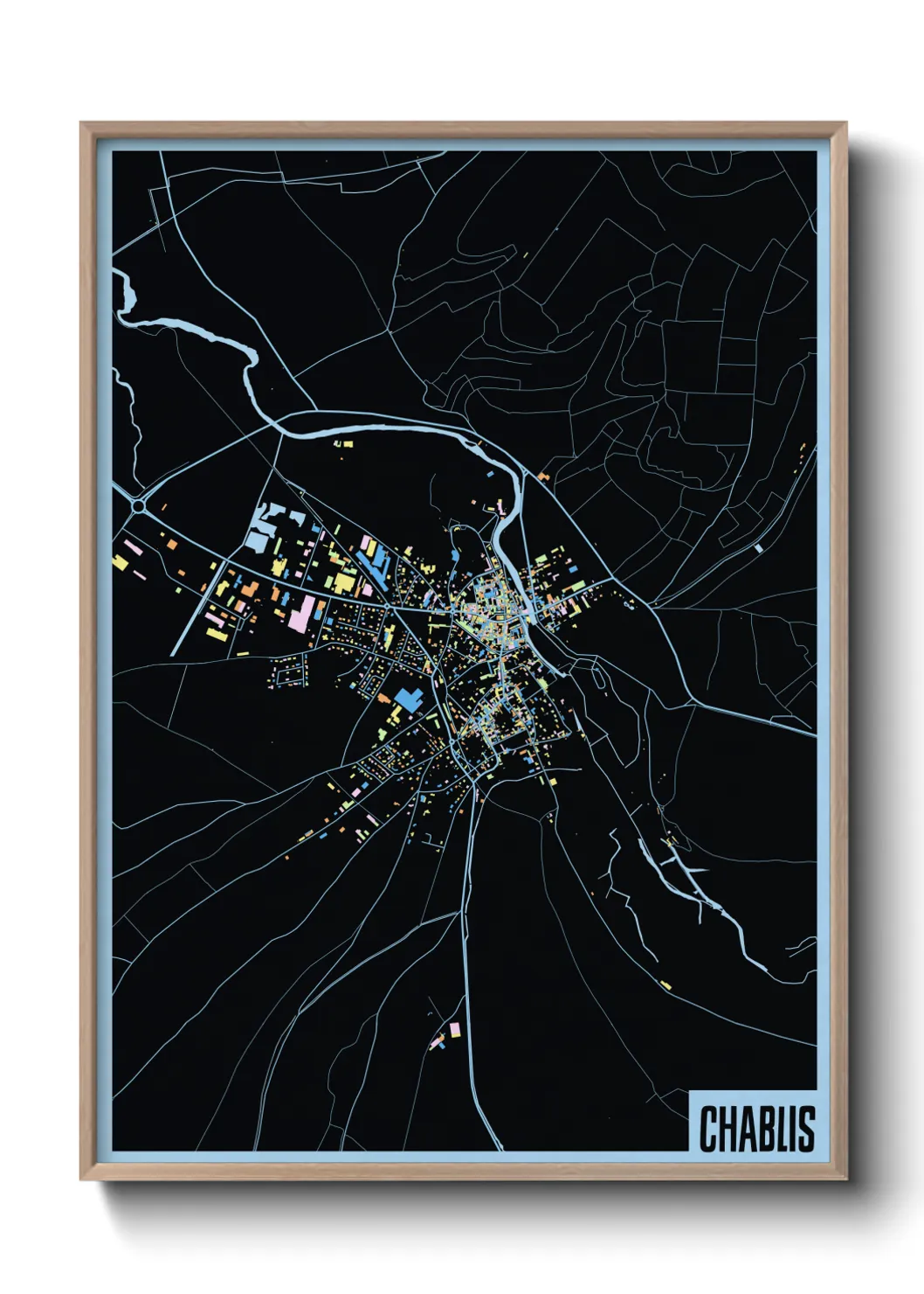 Un poster carteChablis