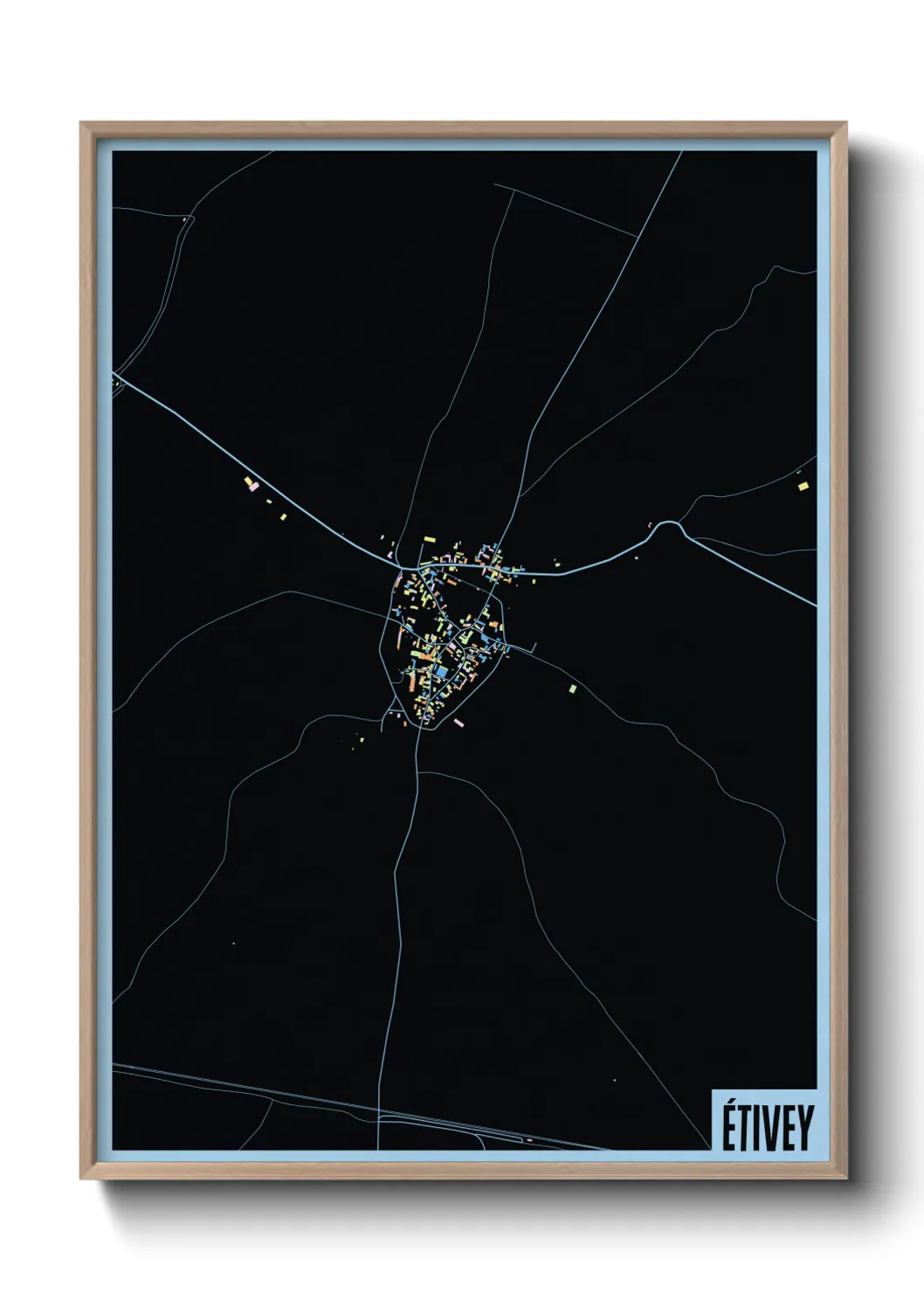 Un poster carteÉtivey