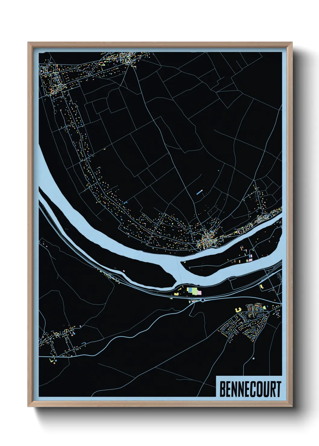 Un poster carteBennecourt