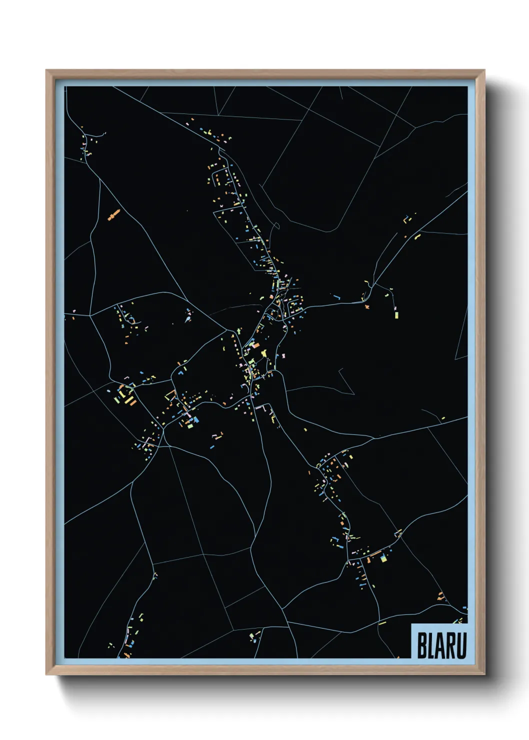 Un poster carteBlaru