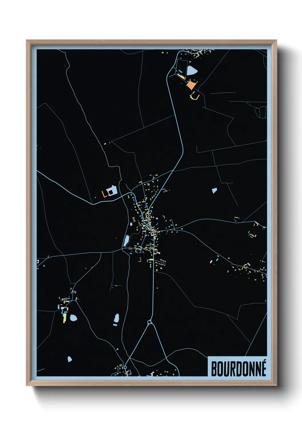 Un poster carteBourdonné