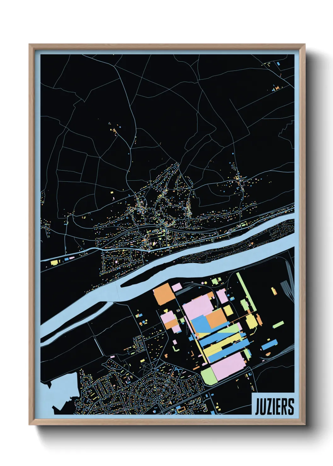 Un poster carteJuziers