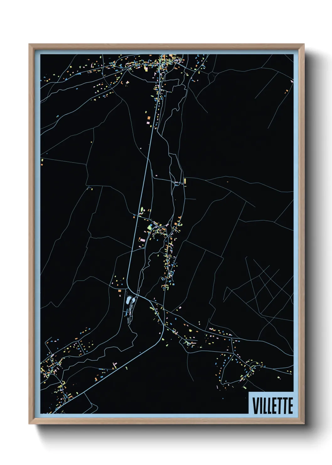 Un poster carteVillette