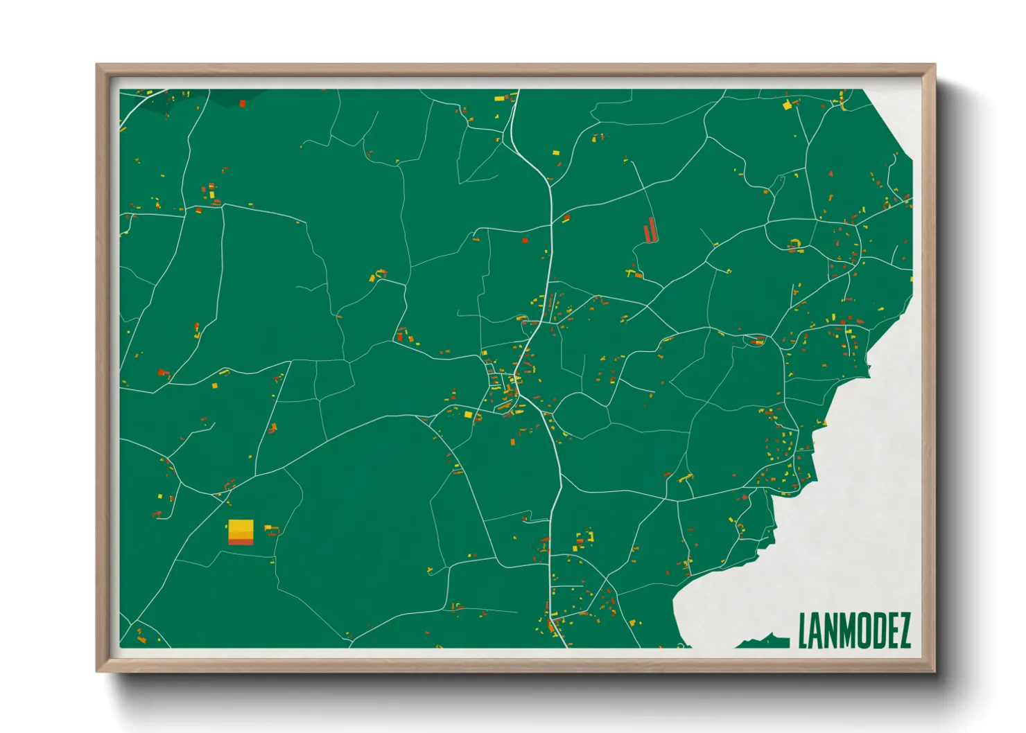 Une affiche de carte sur Lanmodez