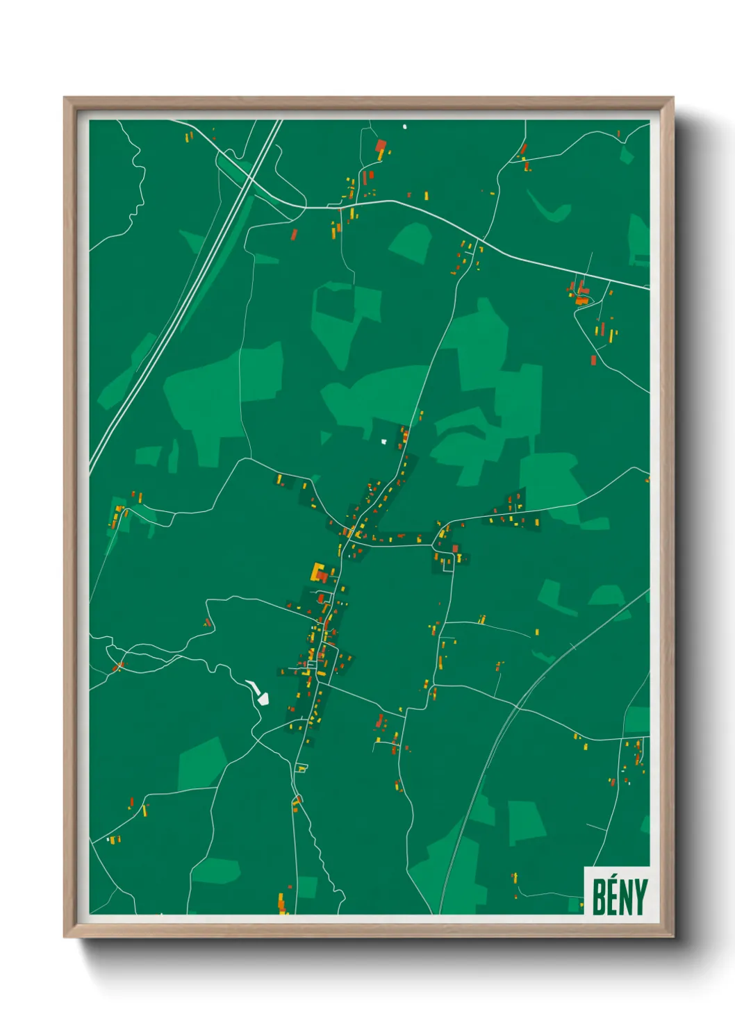 Un poster carteBény