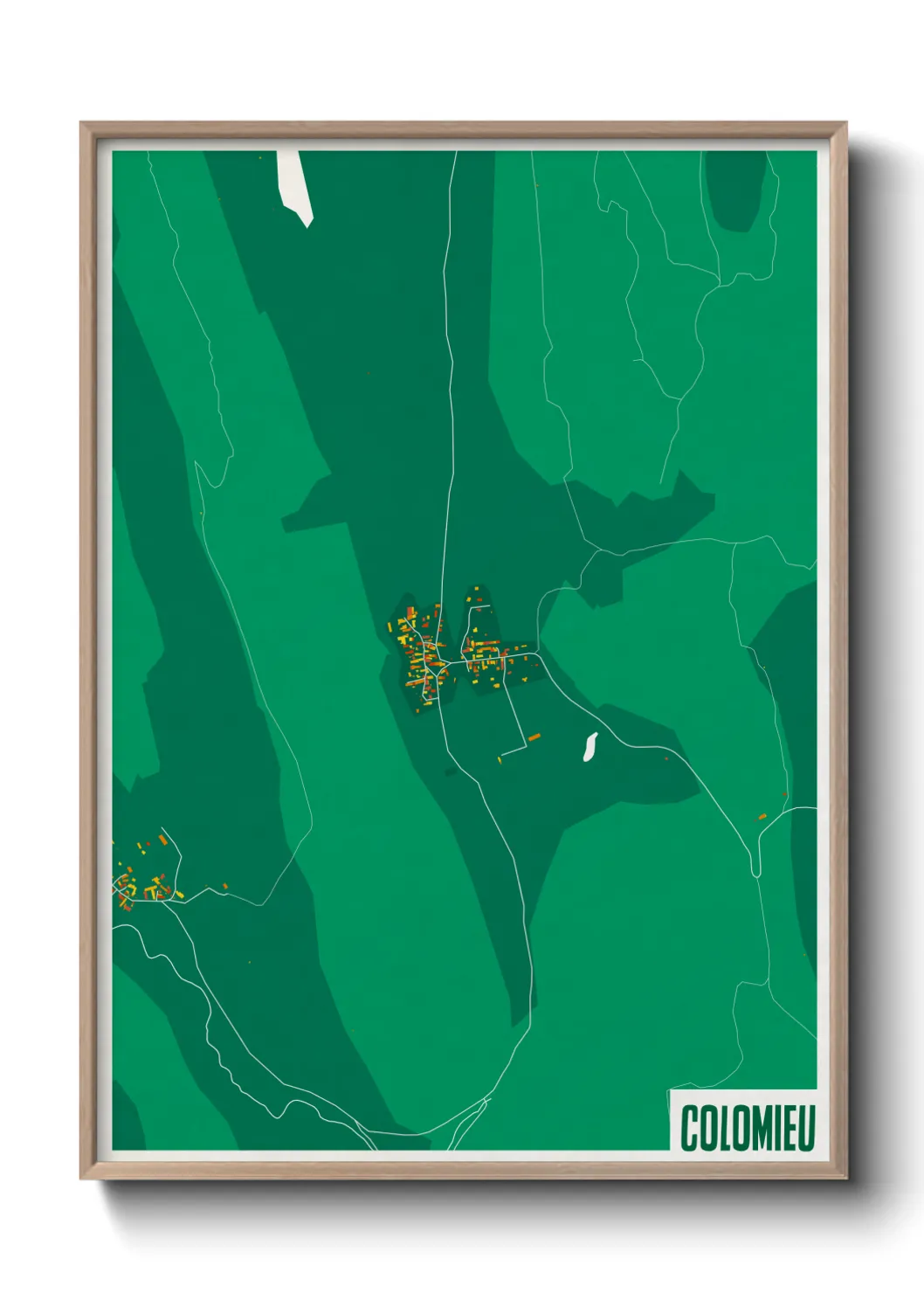 Un poster carteColomieu