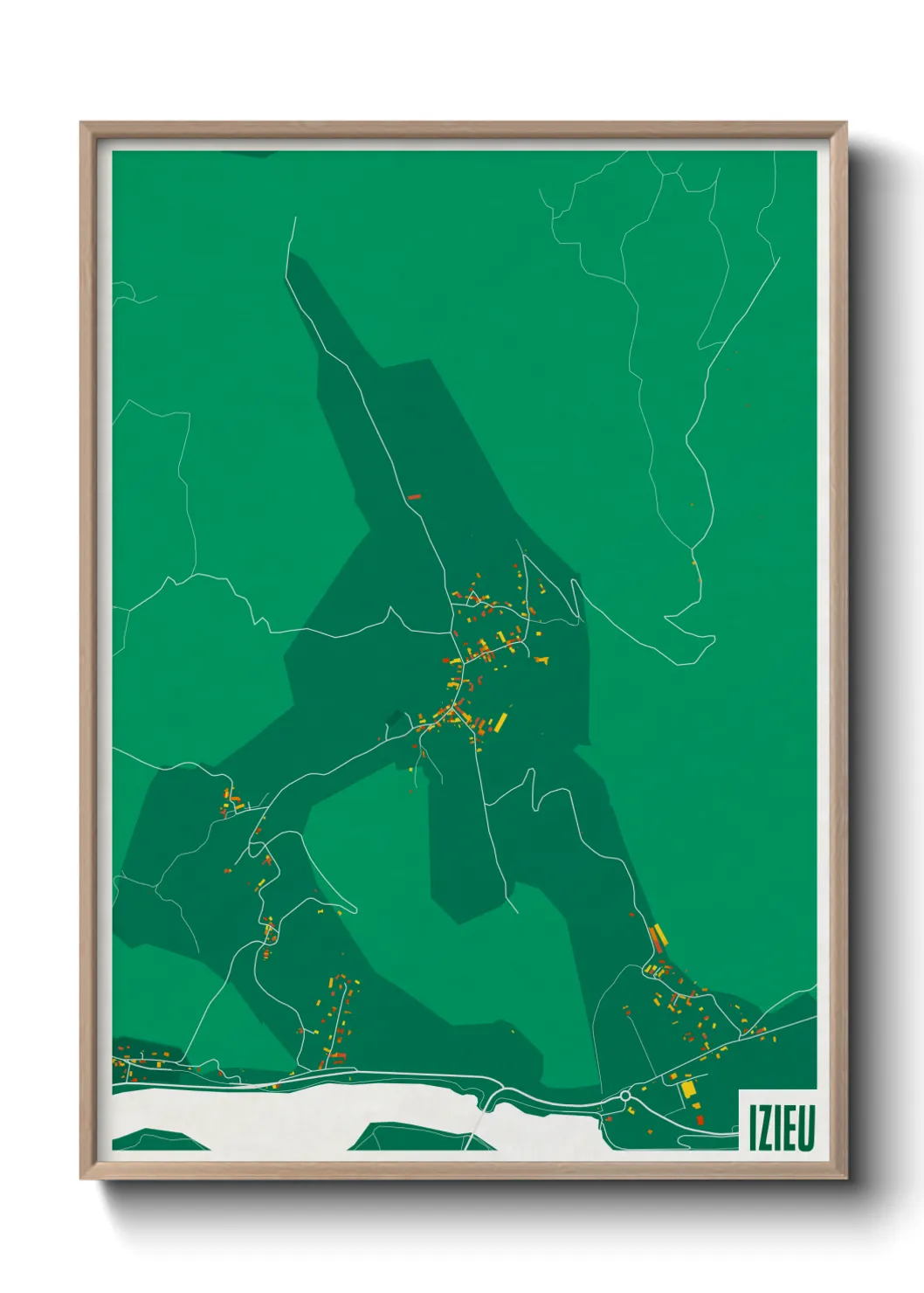 Un poster carteIzieu