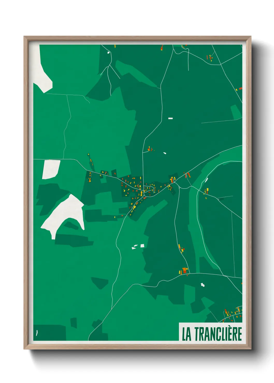 Un poster carteLa Tranclière