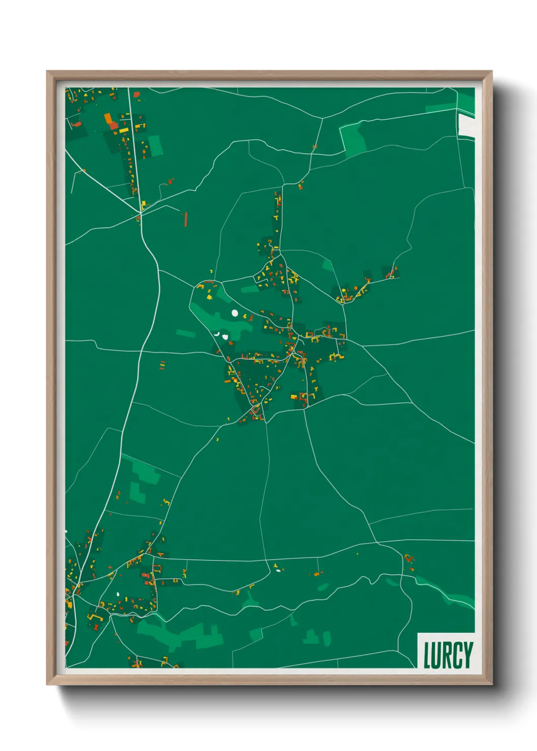 Un poster carteLurcy