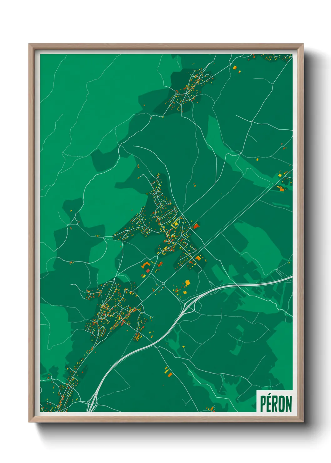 Un poster cartePéron