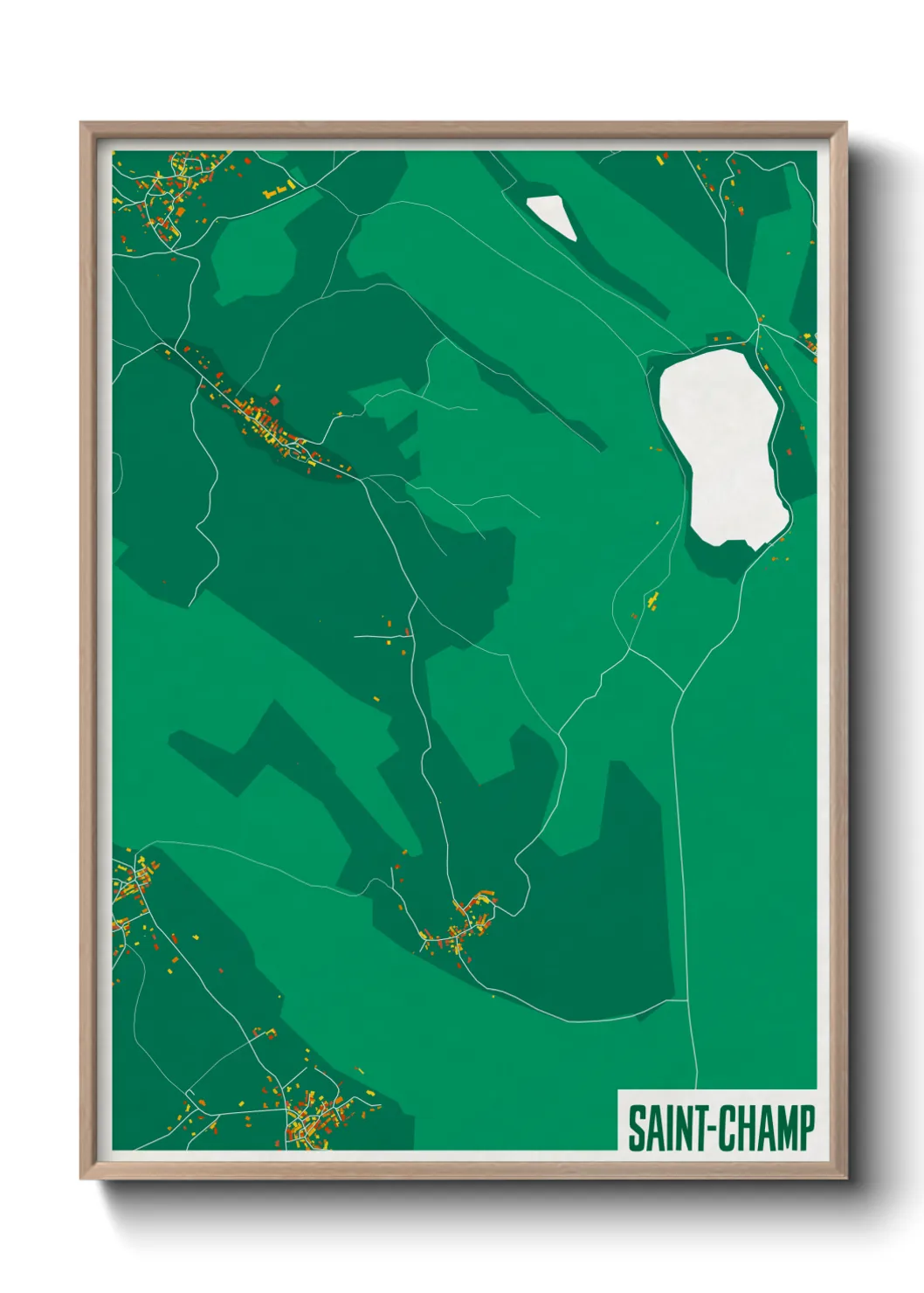 Un poster carteSaint-Champ