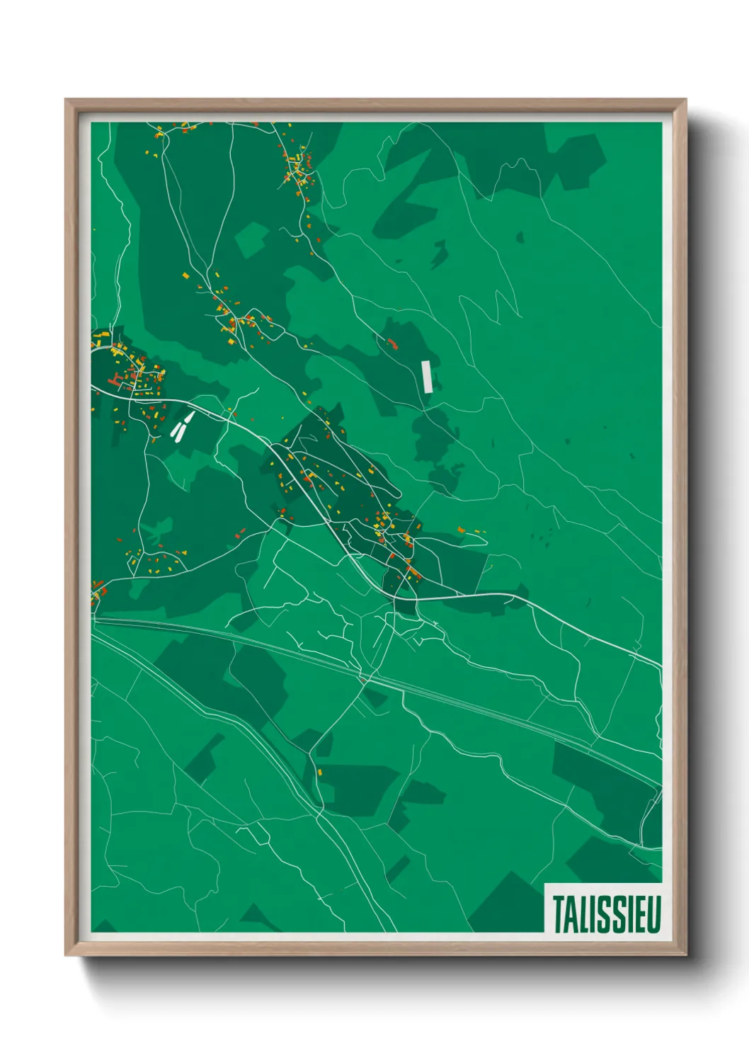 Un poster carteTalissieu
