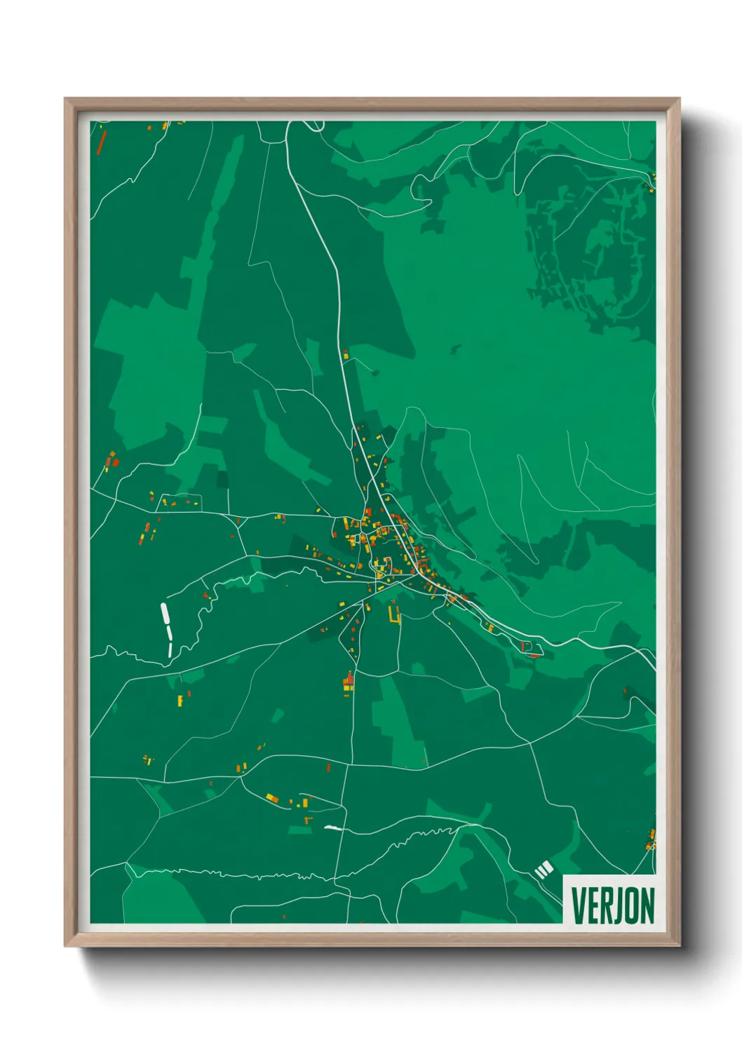 Un poster carteVerjon