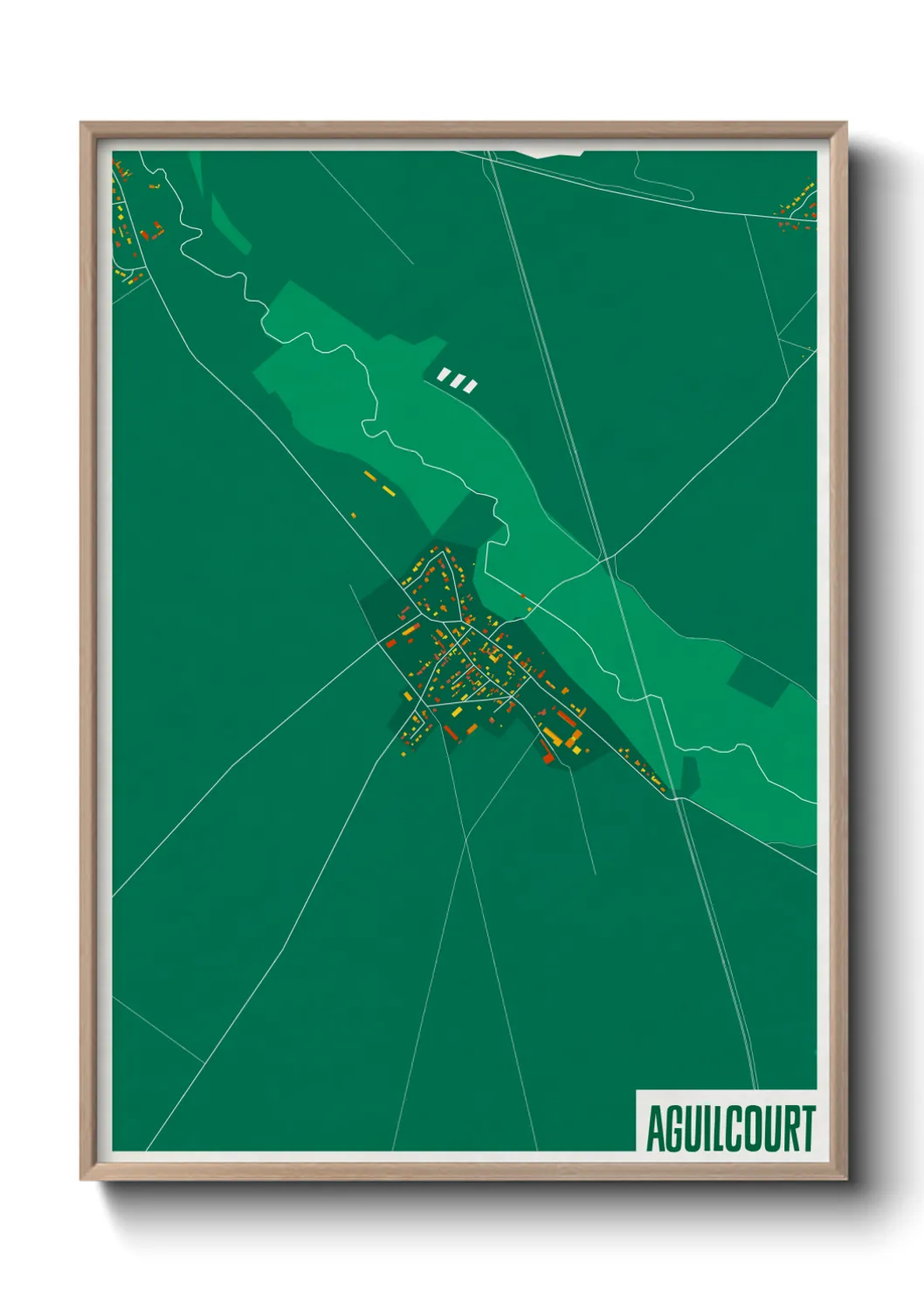 Un poster carteAguilcourt