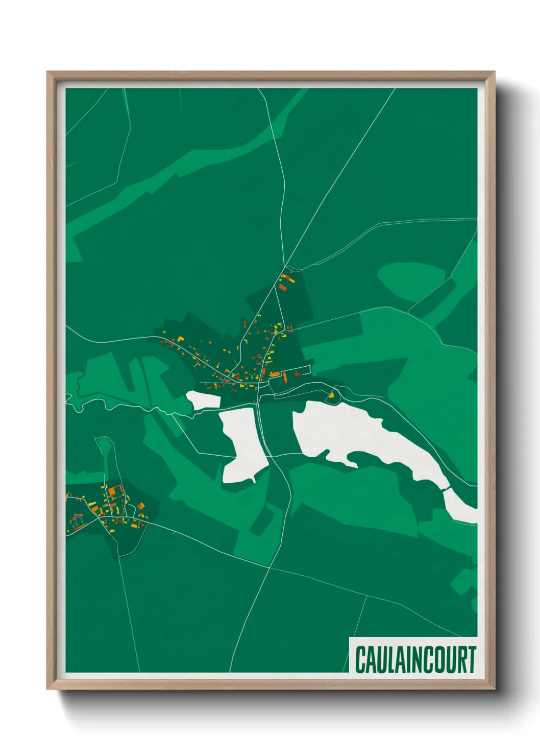 Un poster carteCaulaincourt