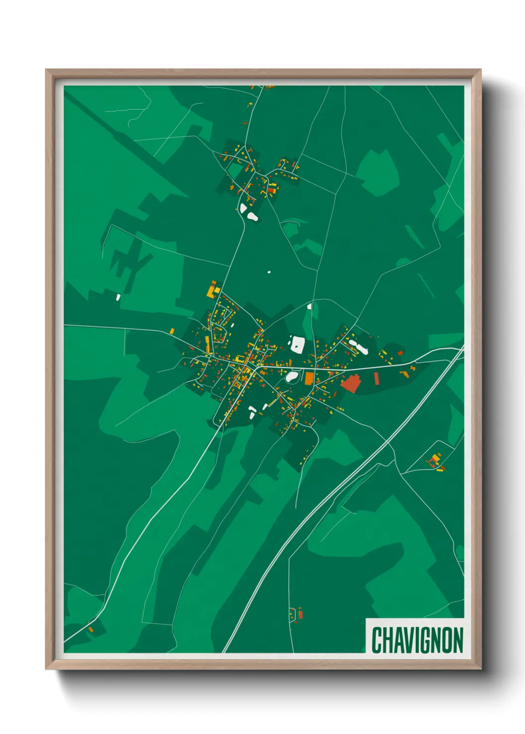 Un poster carteChavignon