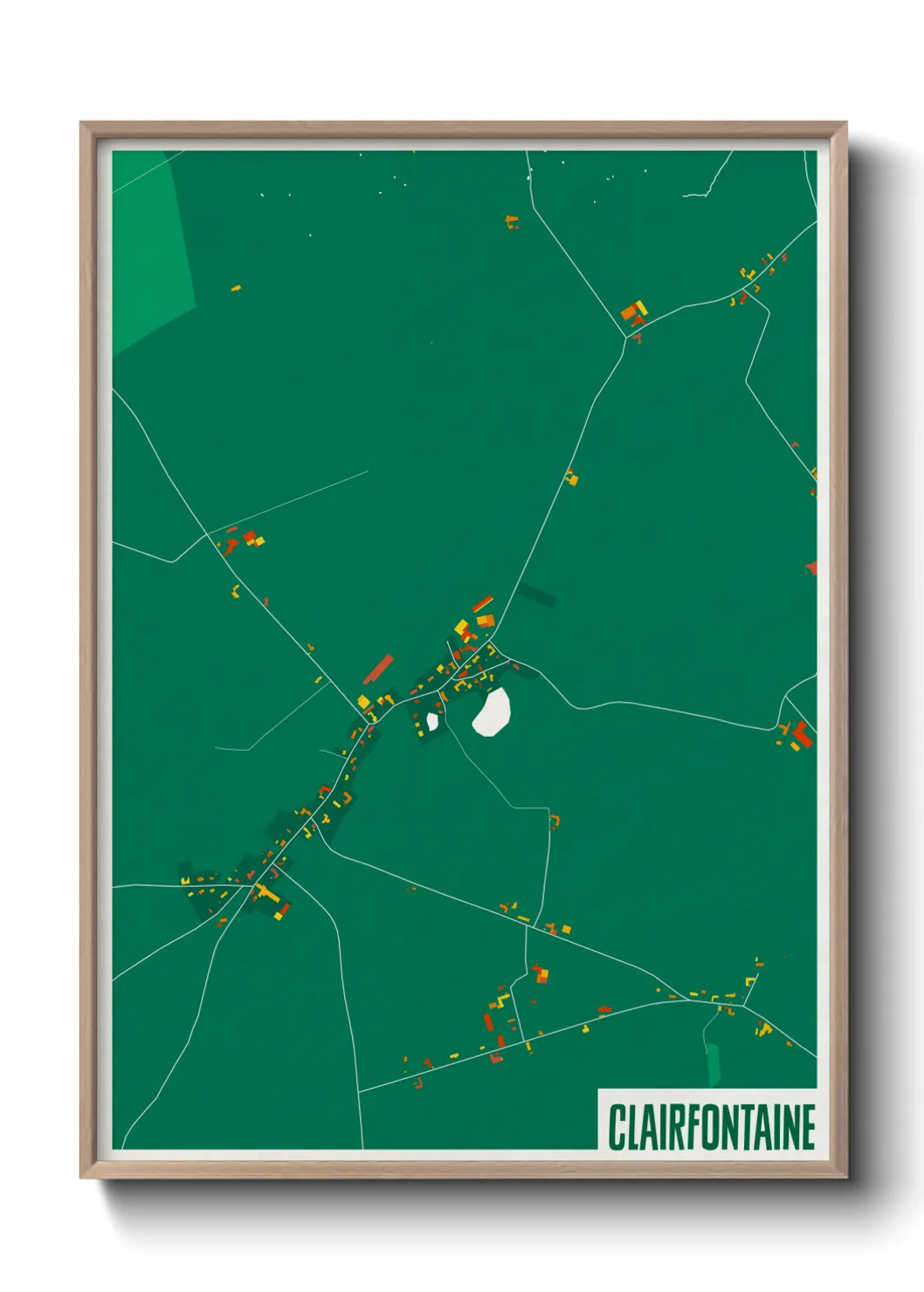 Un poster carteClairfontaine