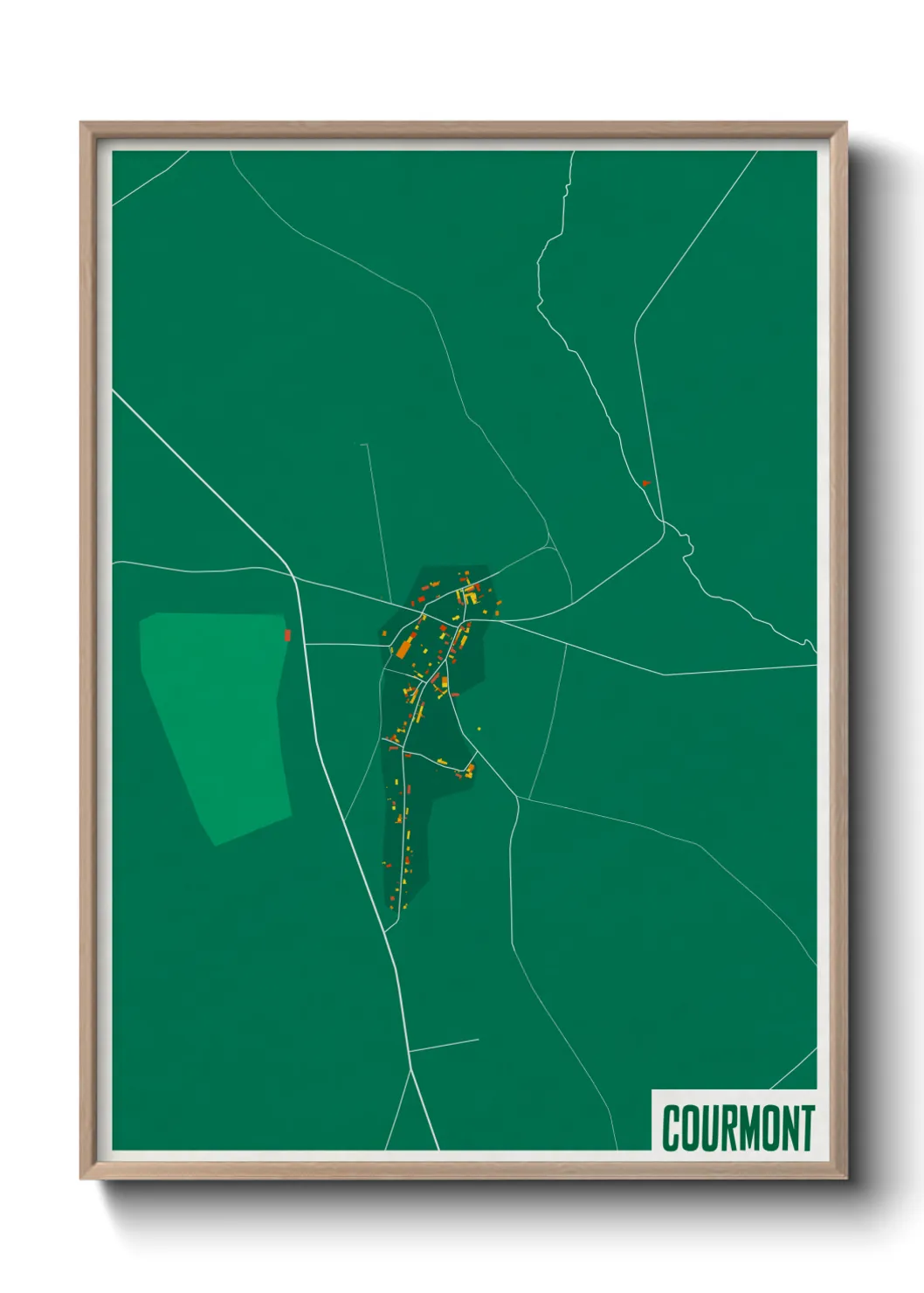 Un poster carteCourmont