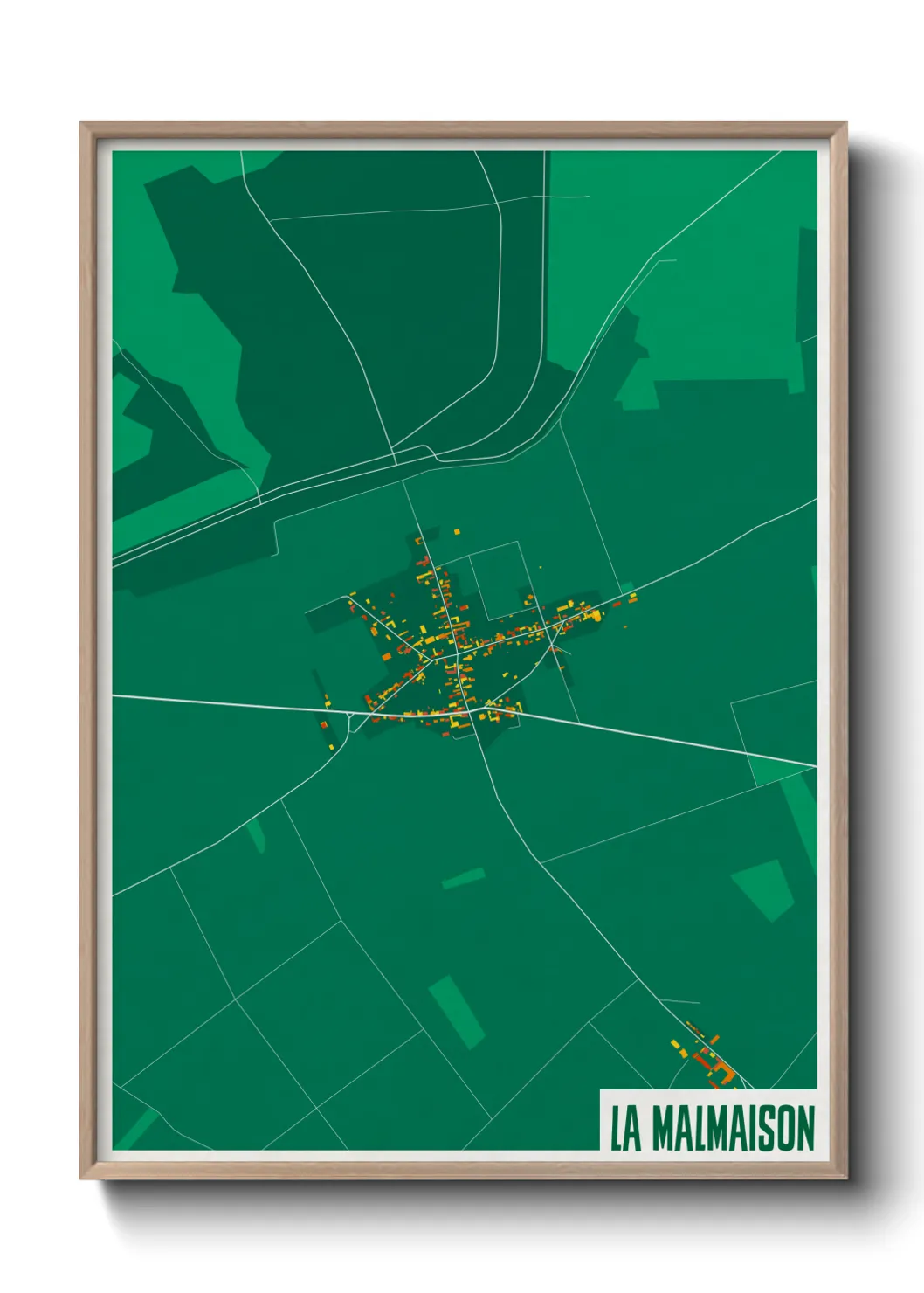 Un poster carteLa Malmaison