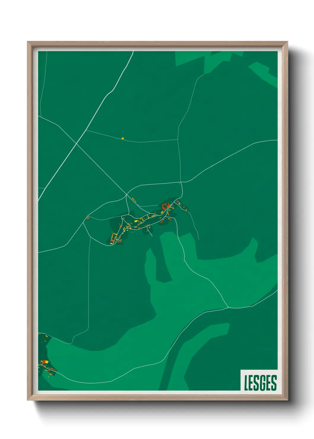 Un poster carteLesges