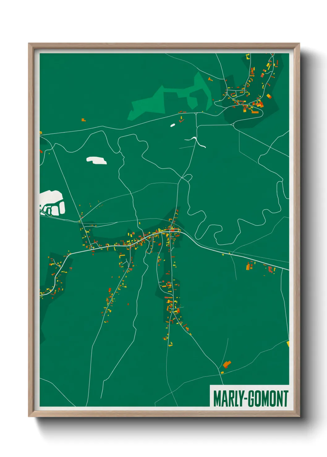 Un poster carteMarly-Gomont