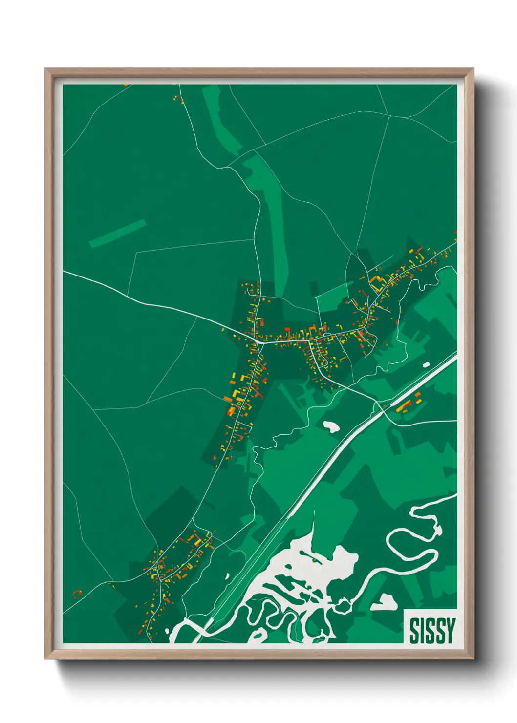 Une affiche de carte sur Sissy