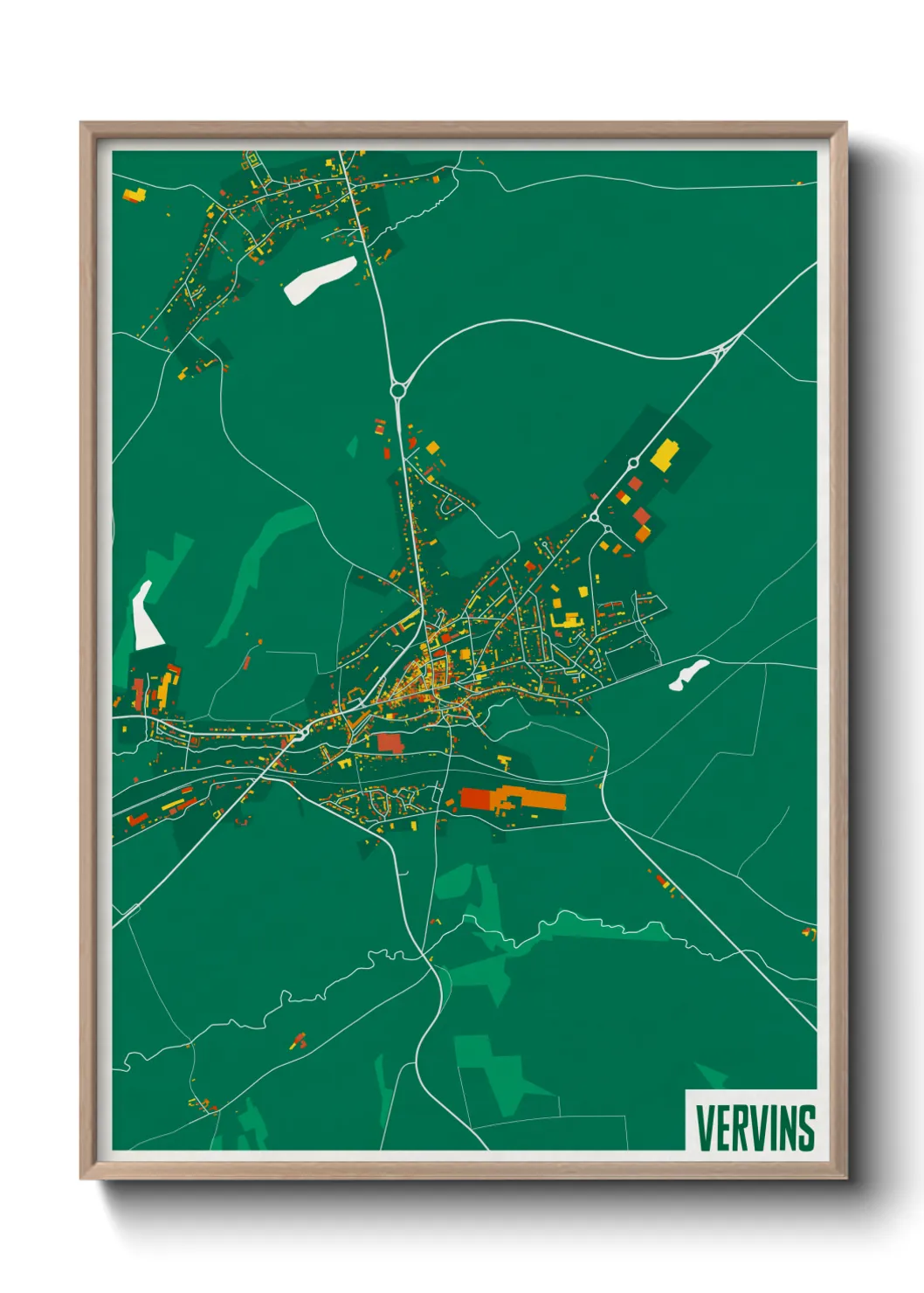 Un poster carteVervins