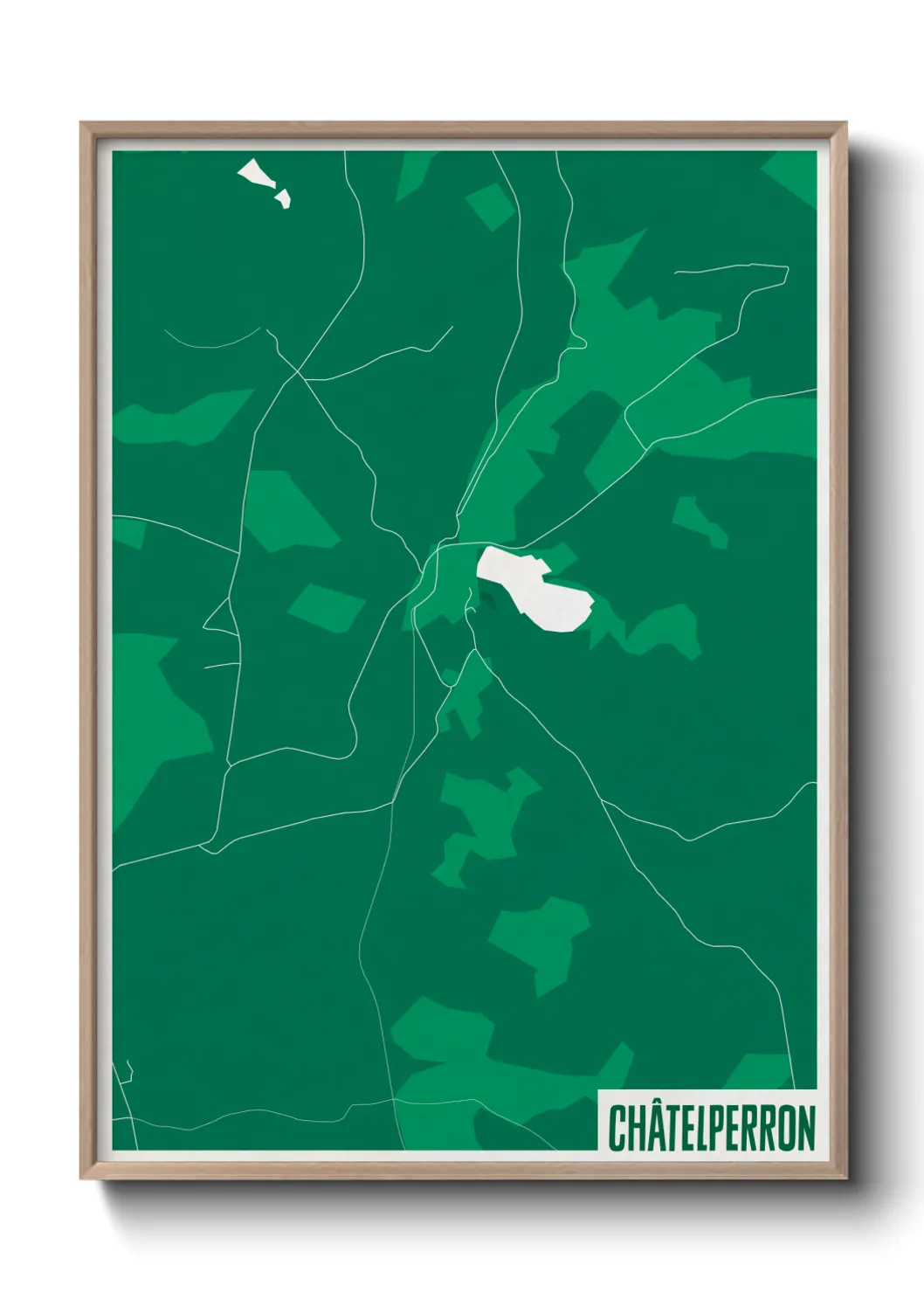 Un poster carteChâtelperron