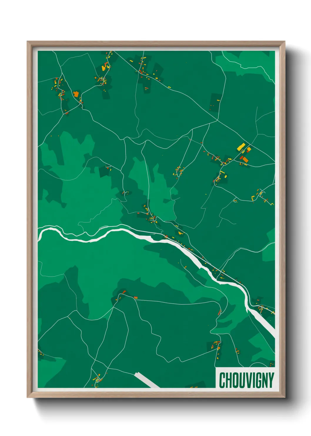 Un poster carteChouvigny