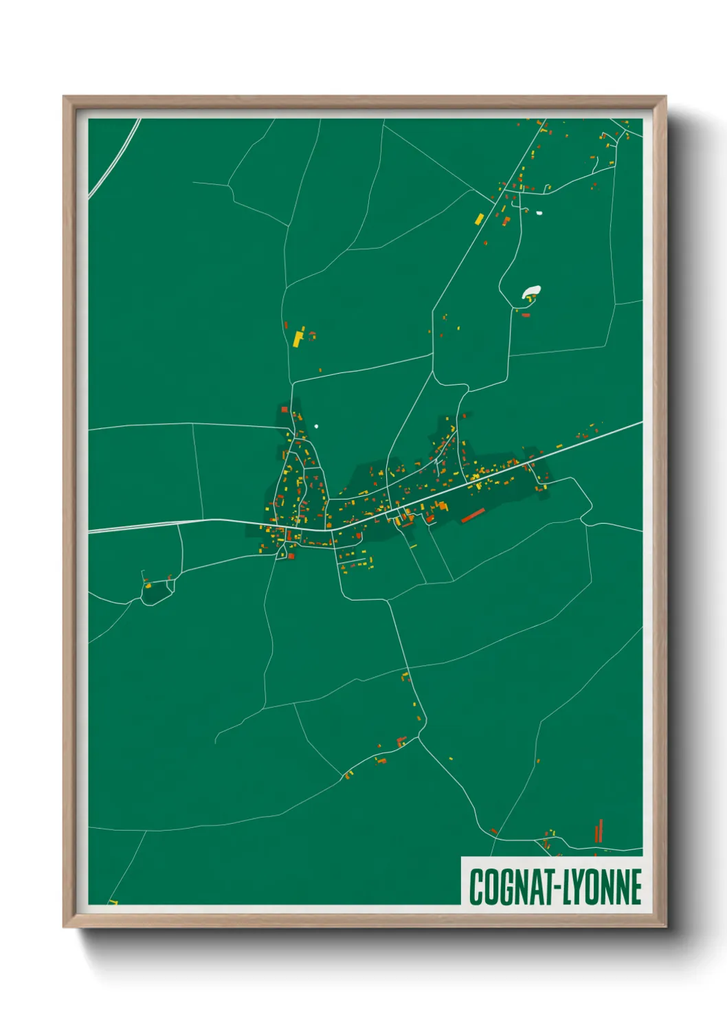 Un poster carteCognat-Lyonne