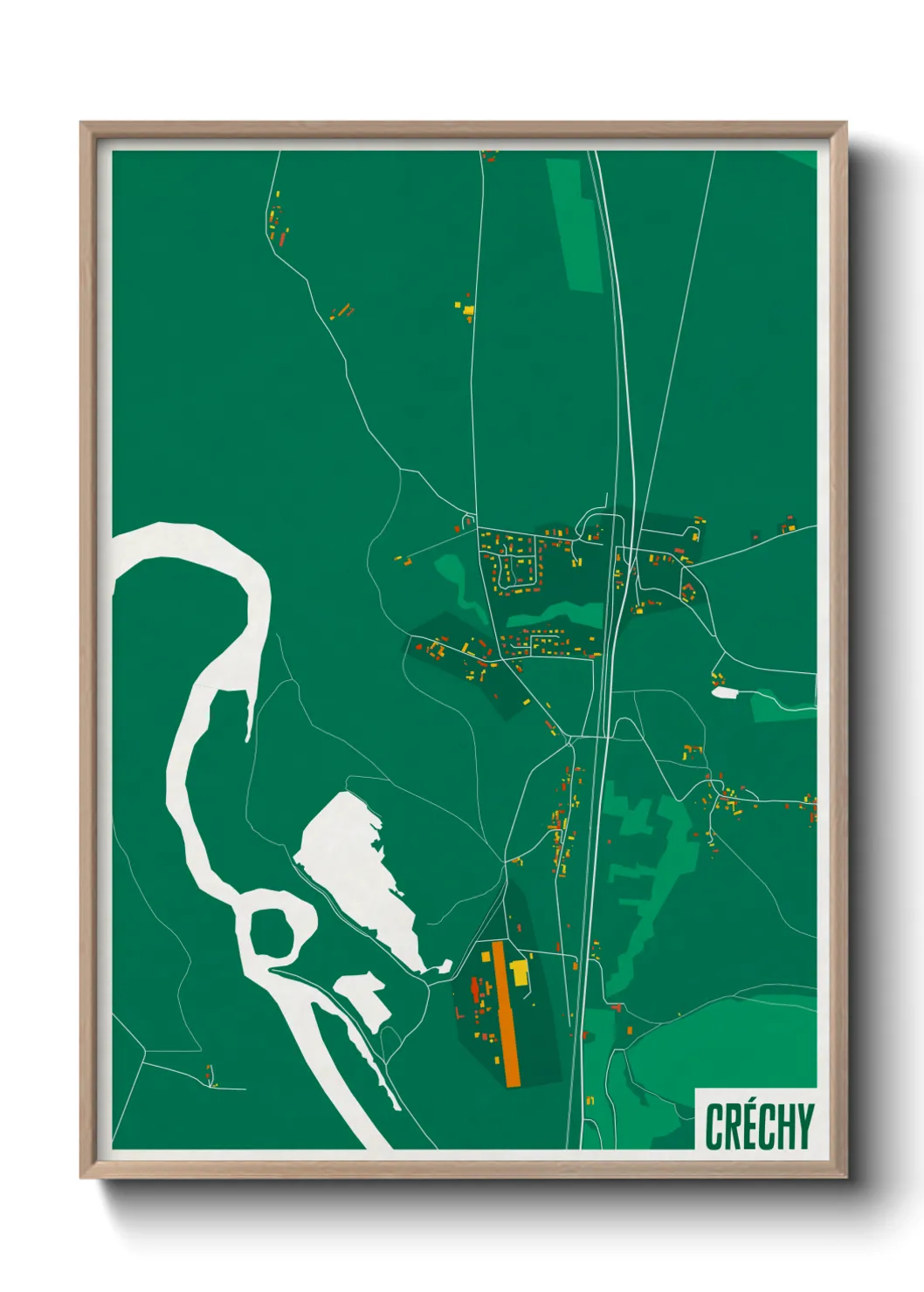 Un poster carteCréchy