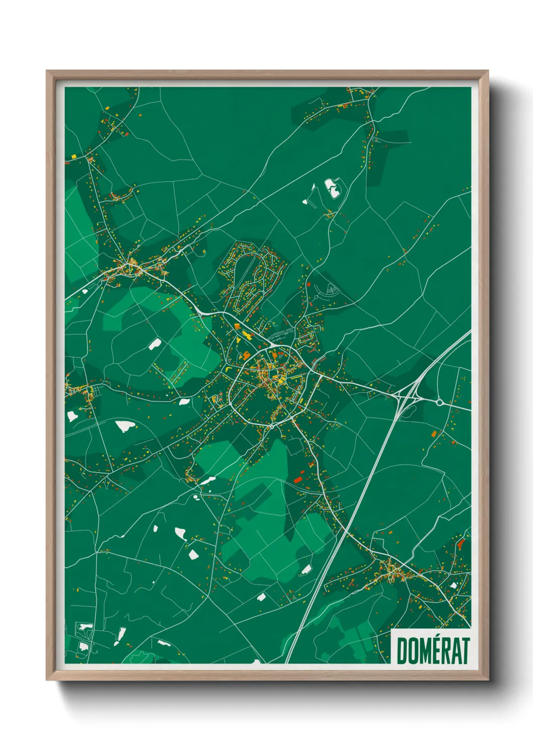 Un poster carteDomérat