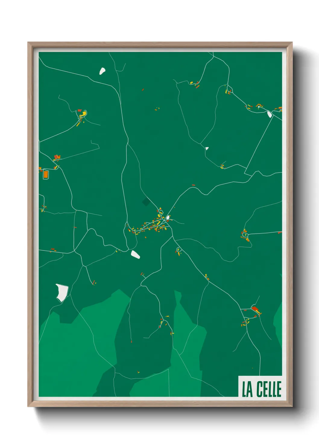 Un poster carteLa Celle