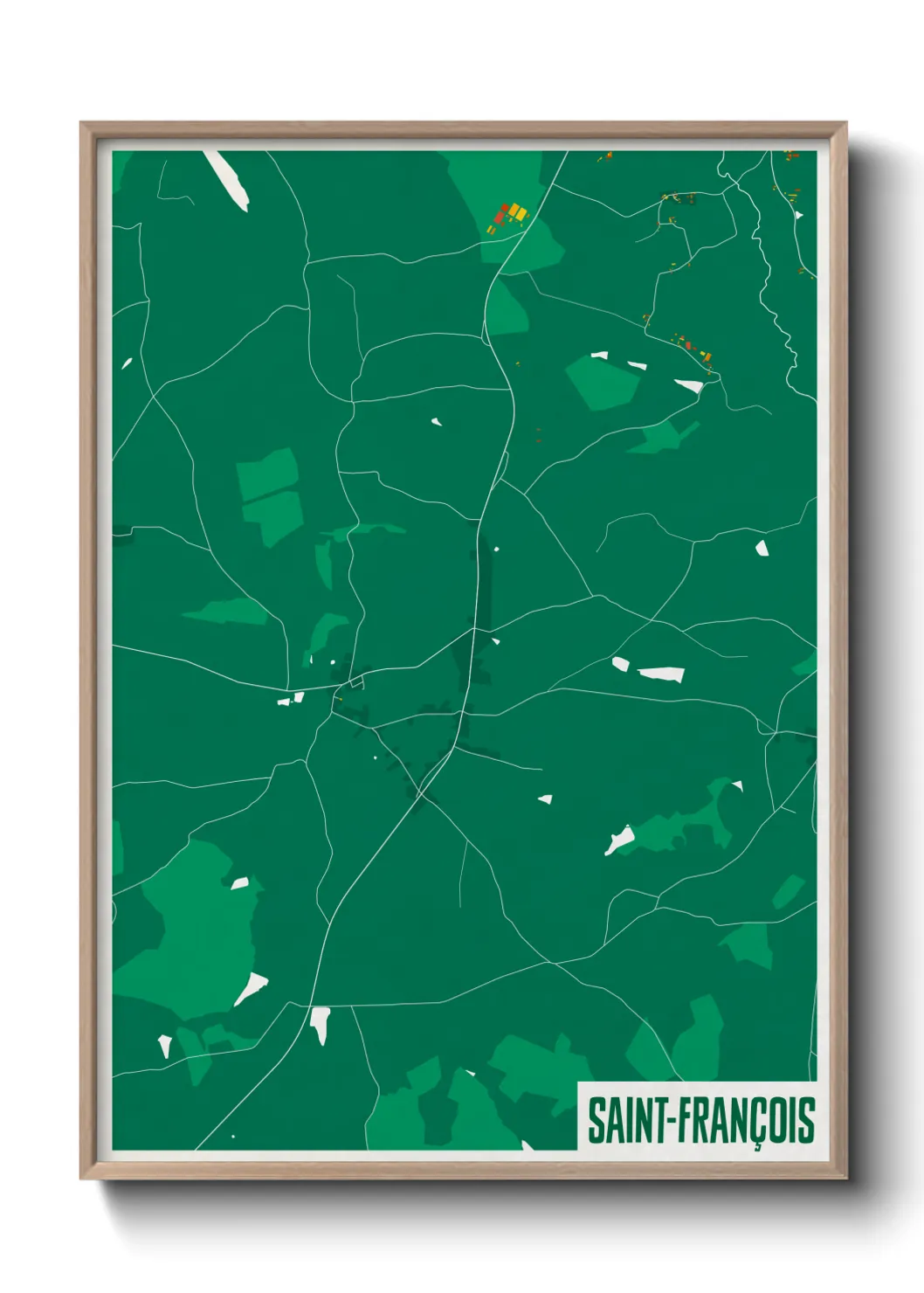 Un poster carteSaint-François