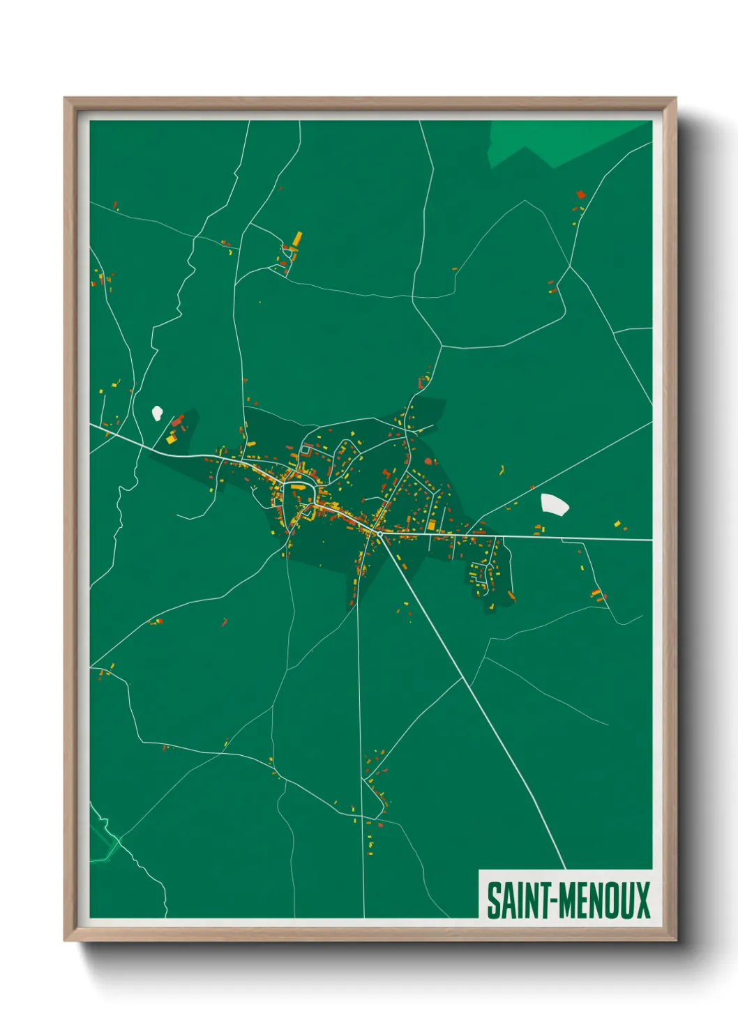 Un poster carteSaint-Menoux