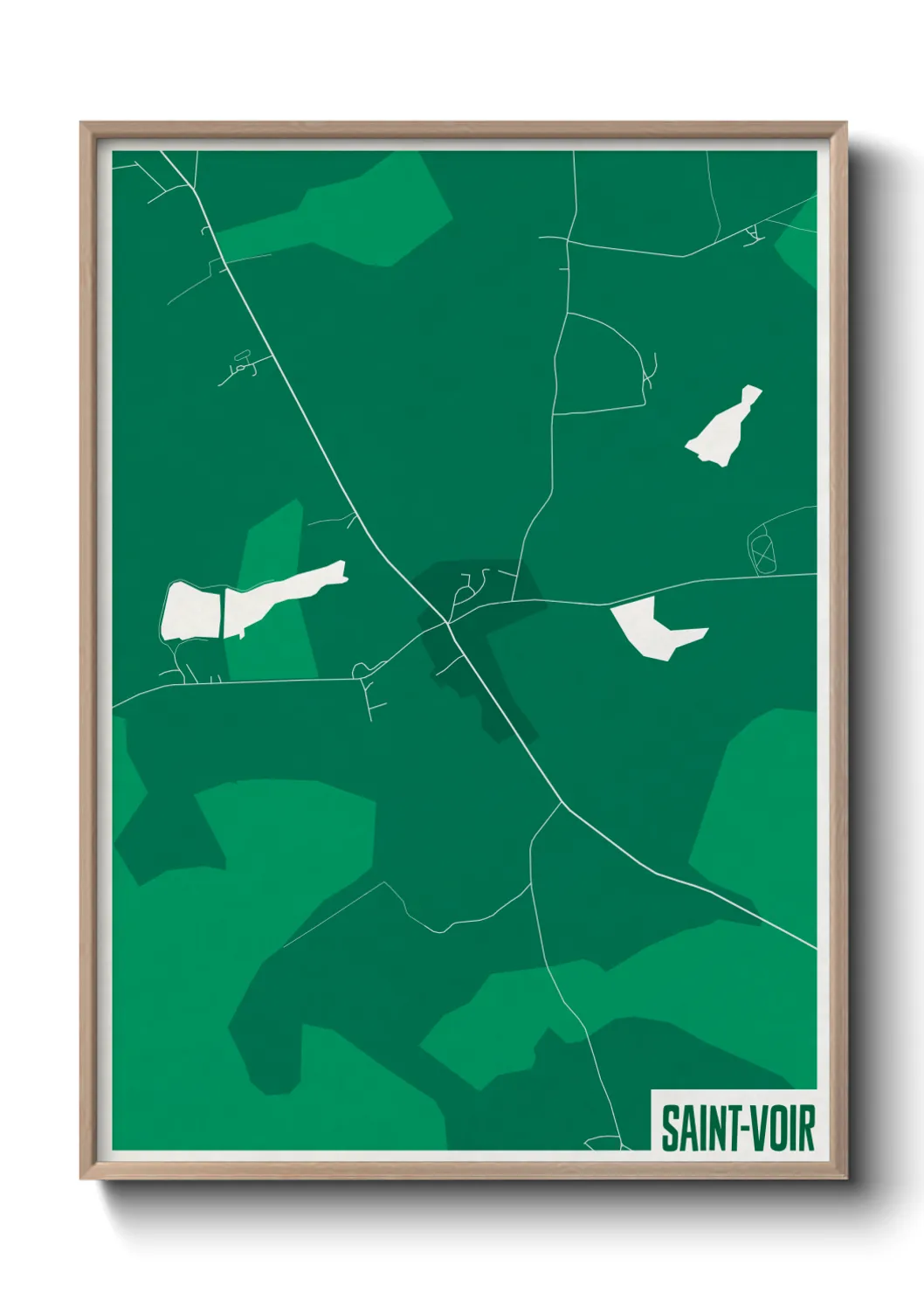 Un poster carteSaint-Voir