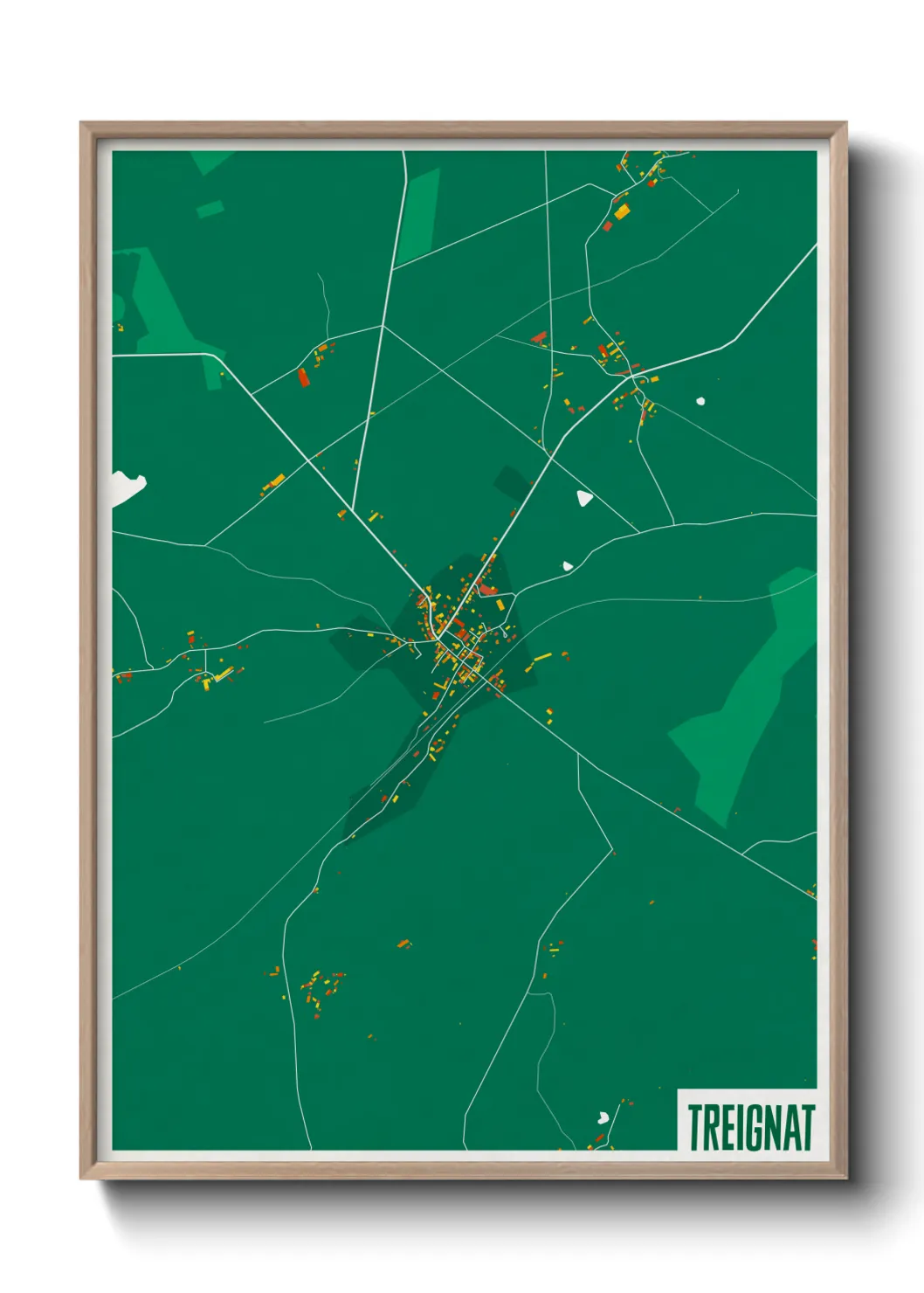 Un poster carteTreignat