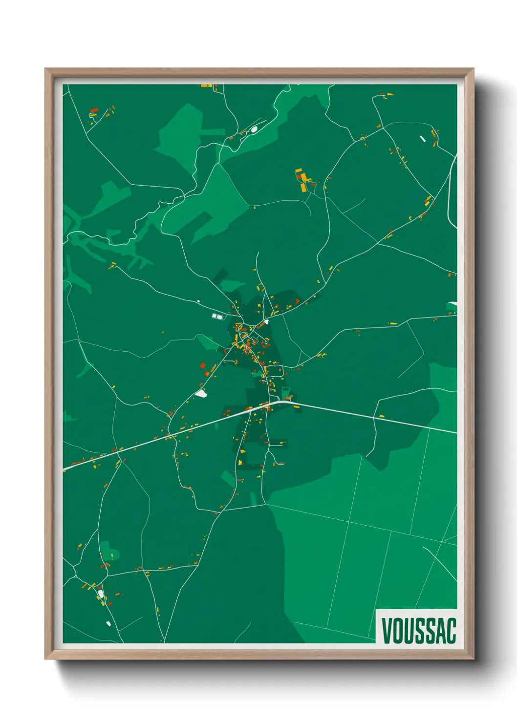 Un poster carteVoussac