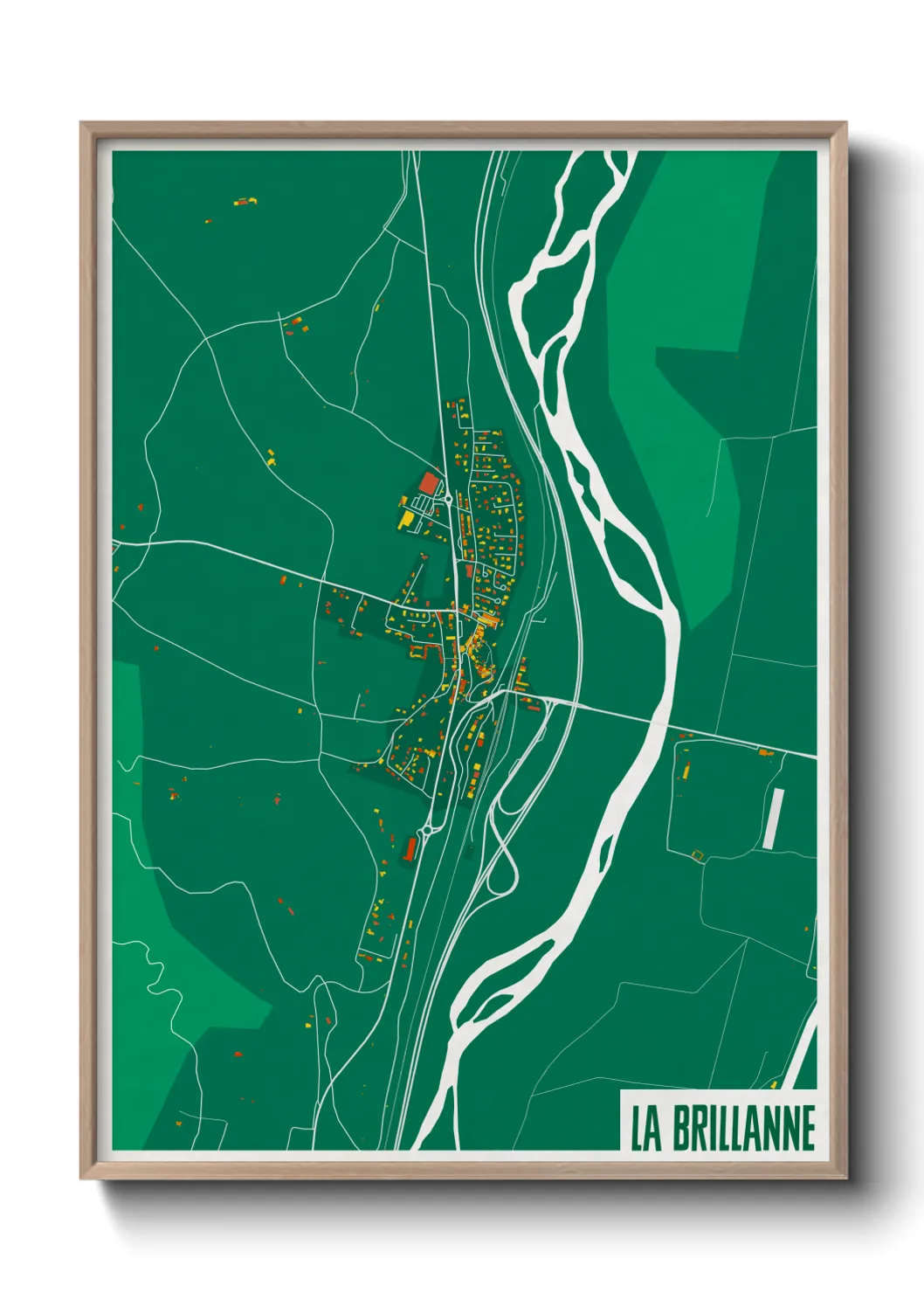 Un poster carteLa Brillanne